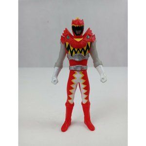 Bandai Power Ranger Dino Super Charge T-Rex Red Ranger 4.25" Tall